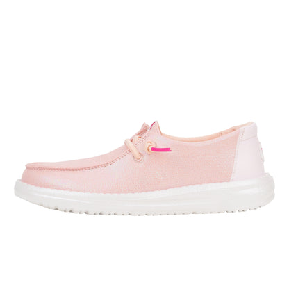 Kids Wendy Youth Iridescent Sparkle  - Pink | HEYDUDE