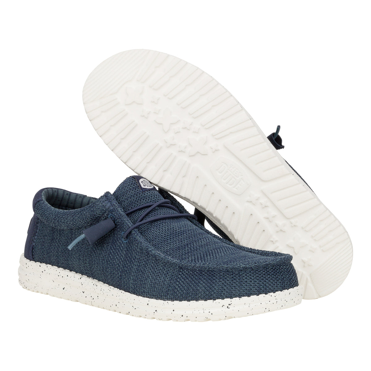 Men Wally Stretch Sox - Navy | HEYDUDE