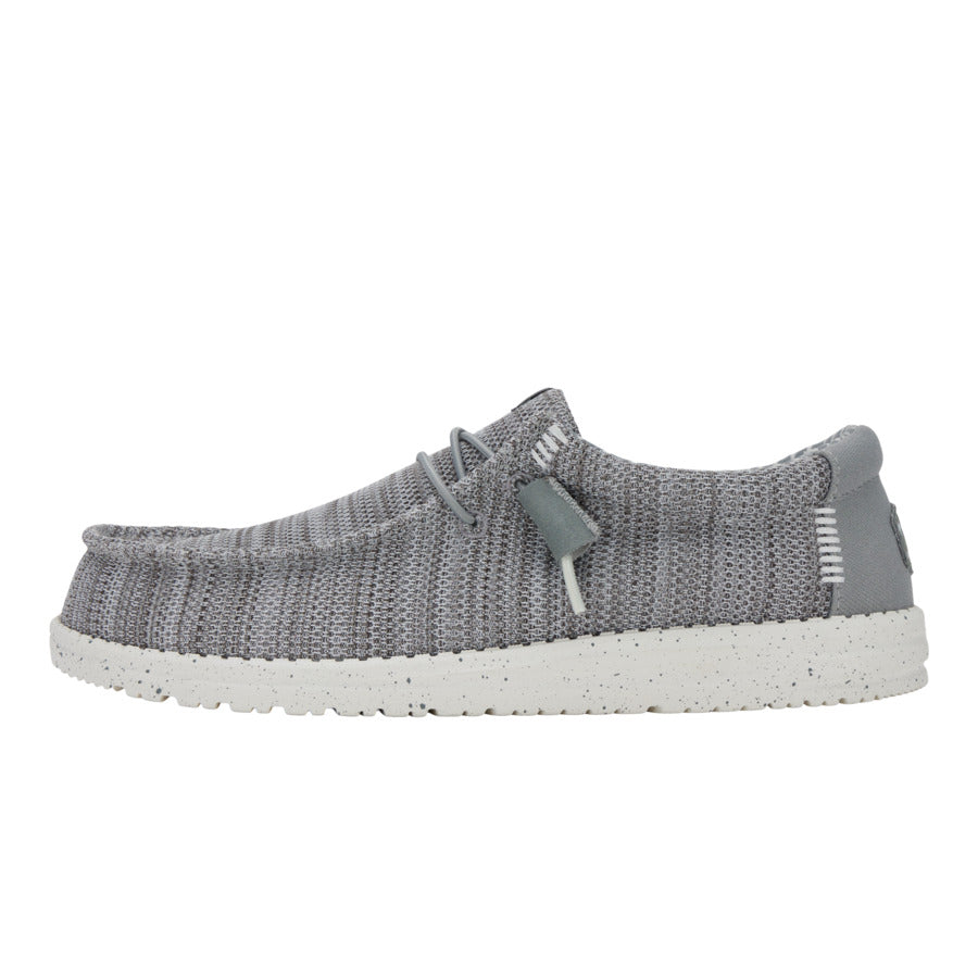 Men Wally Stretch Sox - Grey | HEYDUDE
