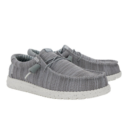 Men Wally Stretch Sox - Grey | HEYDUDE