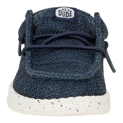 Kids Wally Toddler Stretch Sox - Navy | HEYDUDE