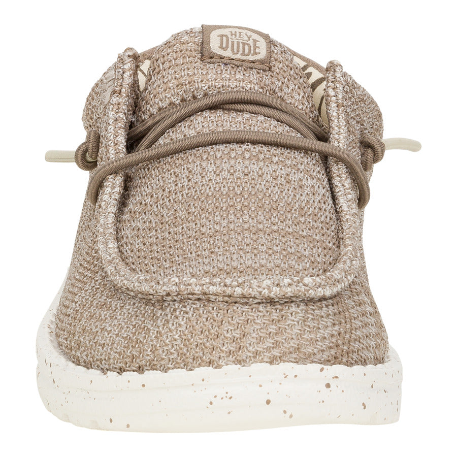 Kids Wally Youth Stretch Sox - Walnut | HEYDUDE