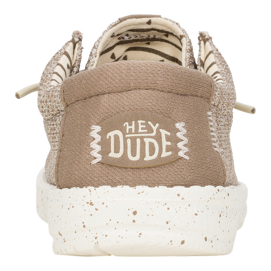 Kids Wally Youth Stretch Sox - Walnut | HEYDUDE