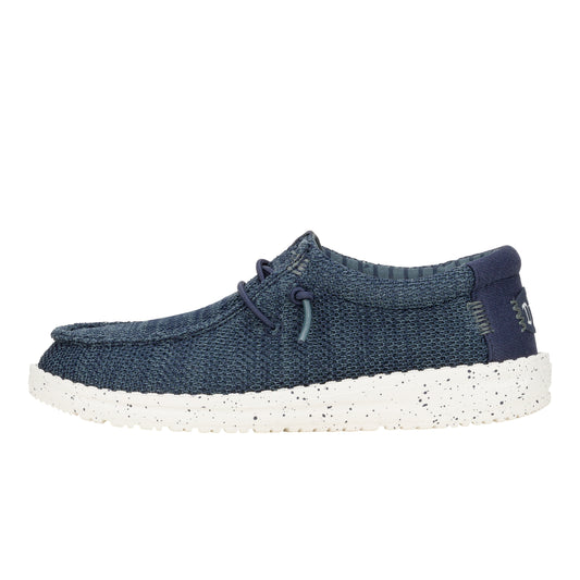 Kids Wally Youth Stretch Sox - Navy | HEYDUDE