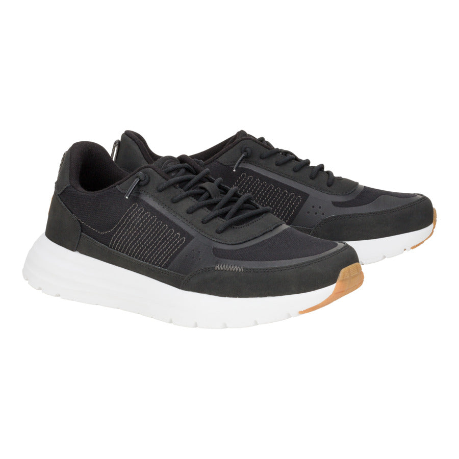 Men Sirocco Alta Essentials - Black/White | HEYDUDE