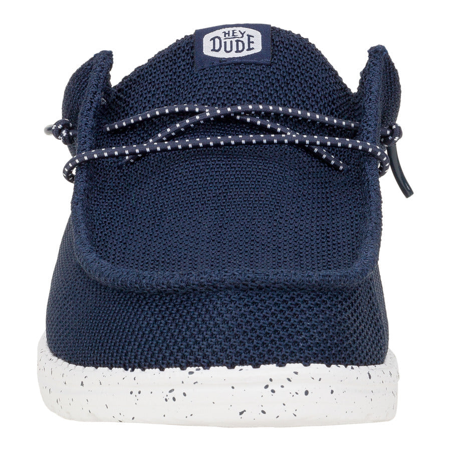 Men Wally Slip Varsity - Navy | HEYDUDE