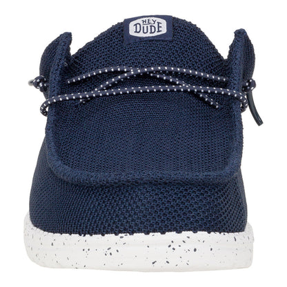 Men Wally Slip Varsity - Navy | HEYDUDE