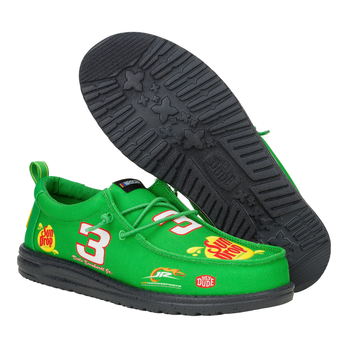 Men Wally NASCAR Dale Earnhardt JR. - Green/Multi | HEYDUDE