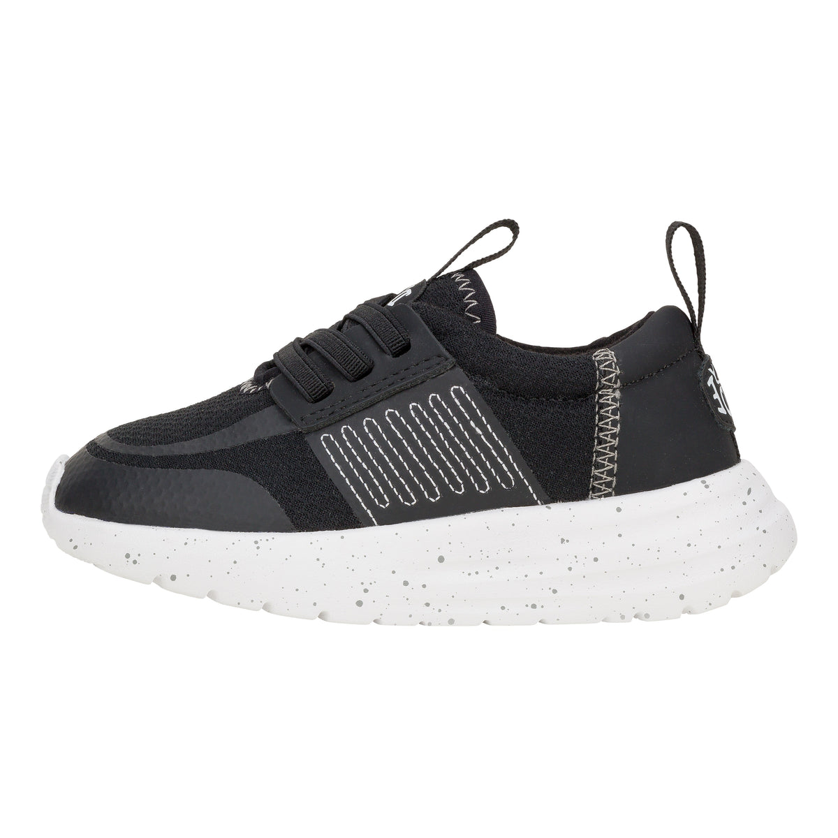 Kids Sirocco Play Toddler Varsity - Black | HEYDUDE