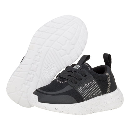Kids Sirocco Play Toddler Varsity - Black | HEYDUDE