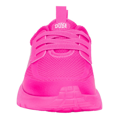 Kids Sirocco Play Youth Brights - Hot Pink | HEYDUDE