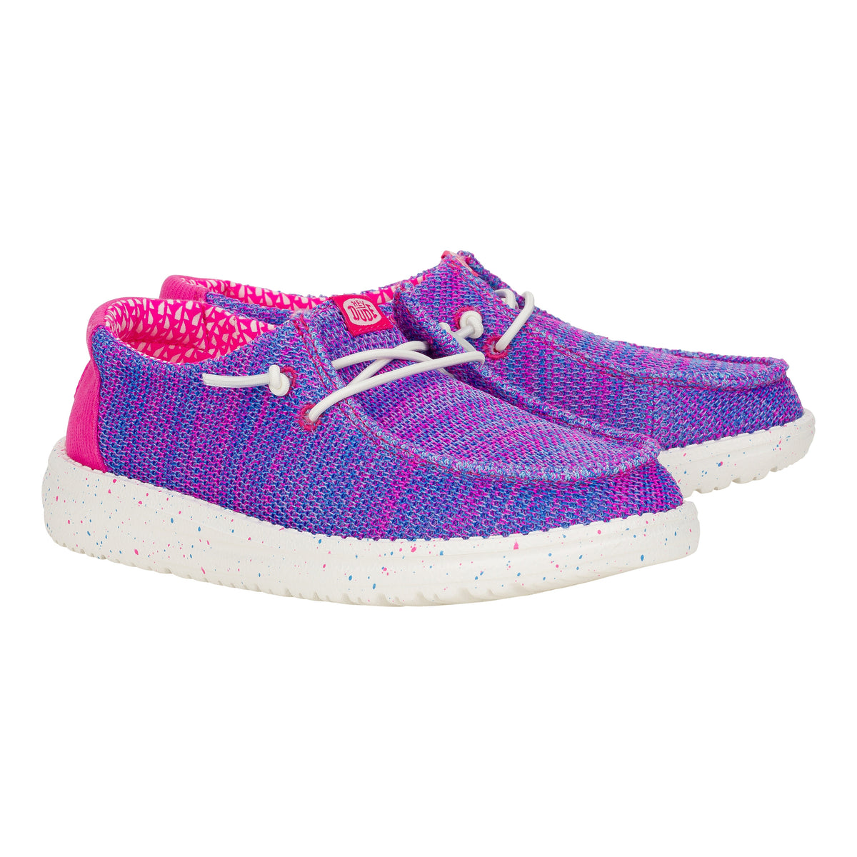 Kids Wendy Youth Stretch Sox - Pink Multi | HEYDUDE