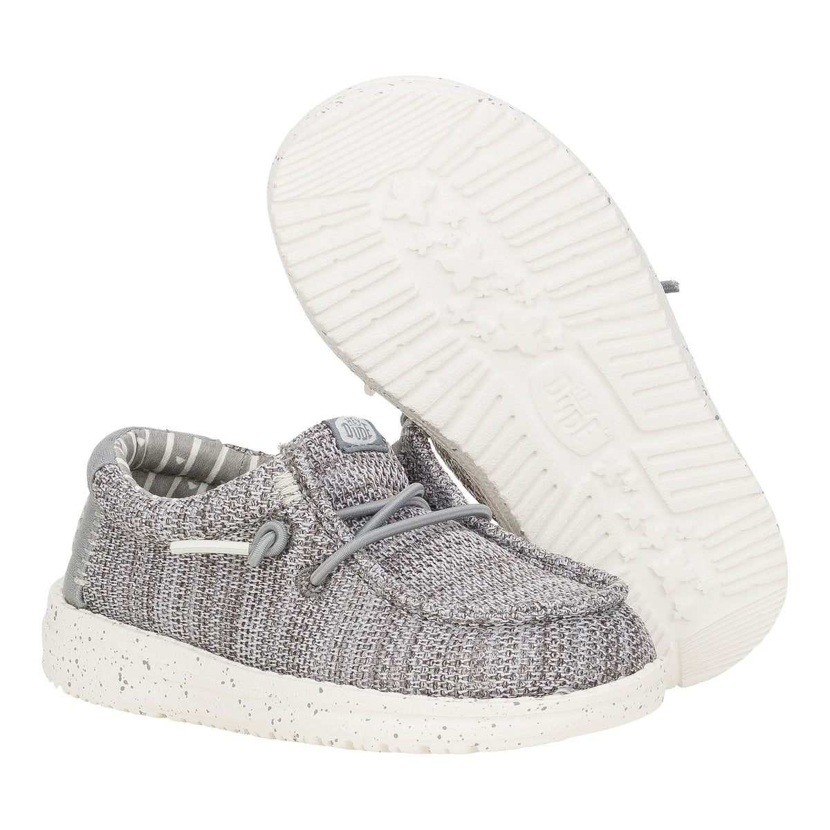 Kids Wendy Toddler Stretch Sox - Light Grey | HEYDUDE