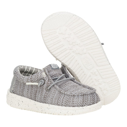 Kids Wendy Toddler Stretch Sox - Light Grey | HEYDUDE