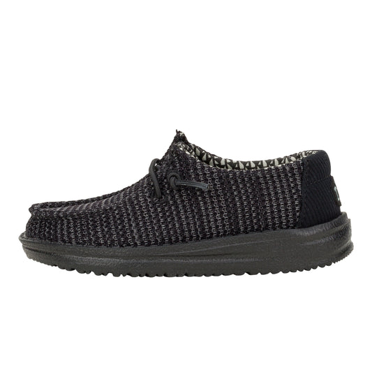 Kids Wendy Toddler Stretch Sox - Black/Black | HEYDUDE