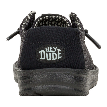 Kids Wendy Toddler Stretch Sox - Black/Black | HEYDUDE