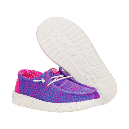Kids Wendy Toddler Stretch Sox - Pink Multi | HEYDUDE