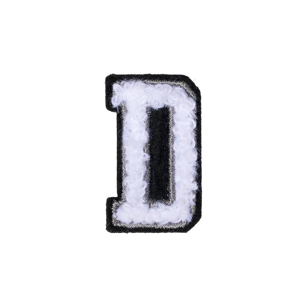 Women Letter D Patch - D Black/White | HEYDUDE