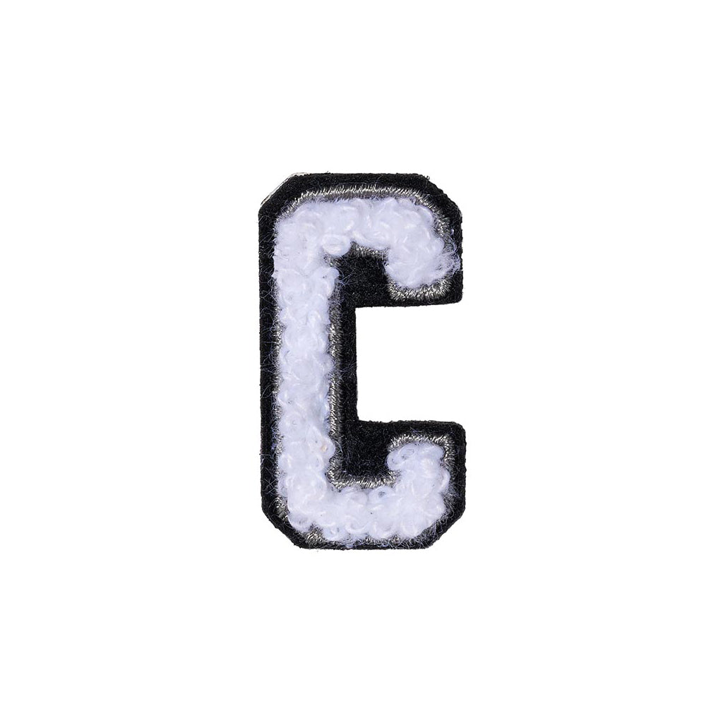 Women Letter C Patch - C Black/White | HEYDUDE