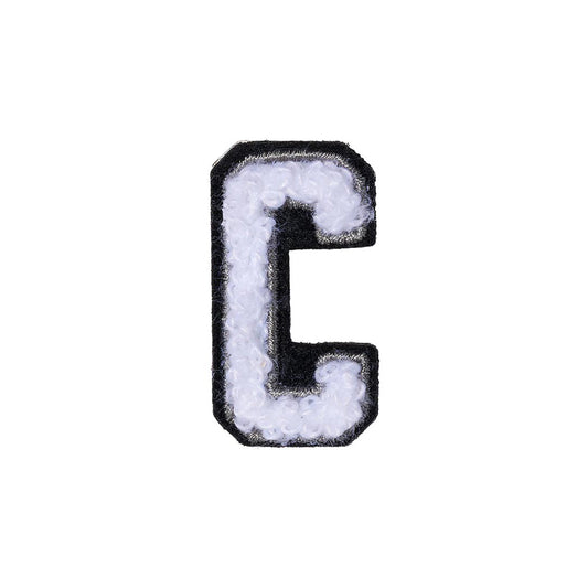 Women Letter C Patch - C Black/White | HEYDUDE