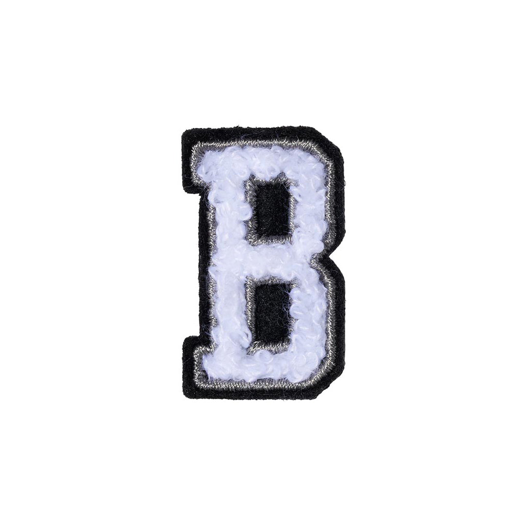 Women Letter B Patch - B Black/White | HEYDUDE