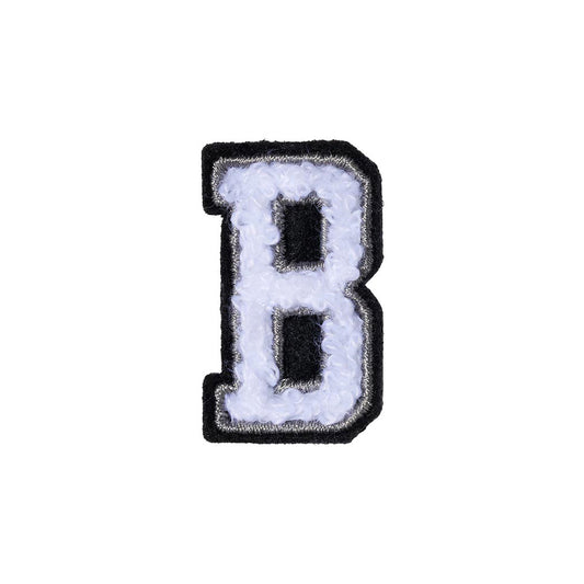 Women Letter B Patch - B Black/White | HEYDUDE