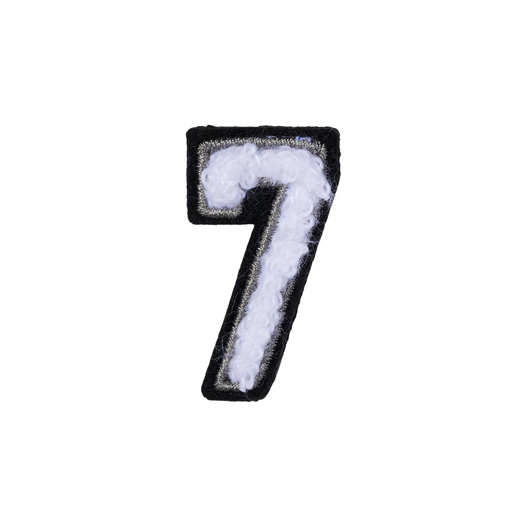 Women Number 7 Patch - 7 Black/White | HEYDUDE