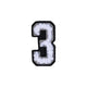 3 Black/White