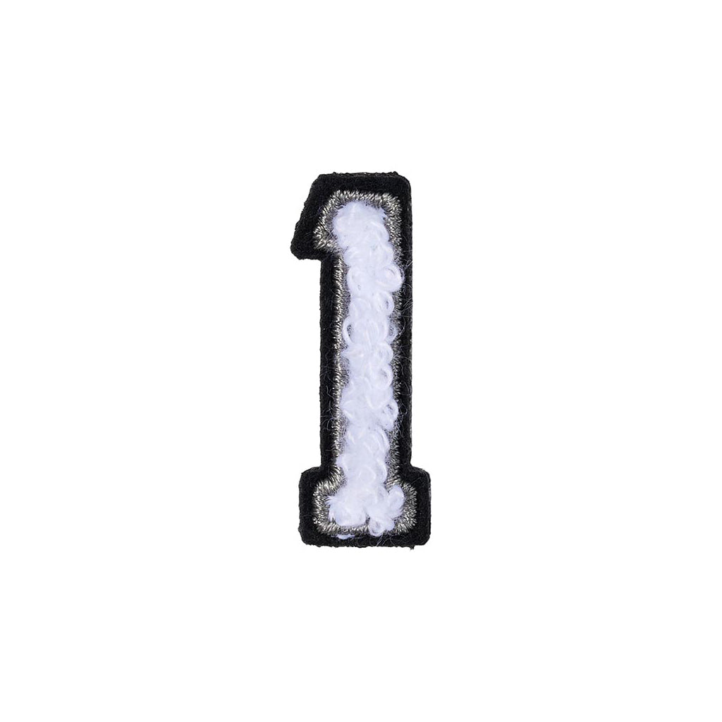 Women Number 1 Patch -1 Black/White | HEYDUDE