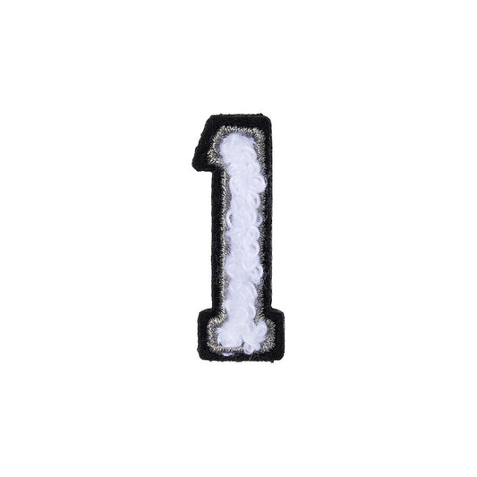 Women Number 1 Patch -1 Black/White | HEYDUDE
