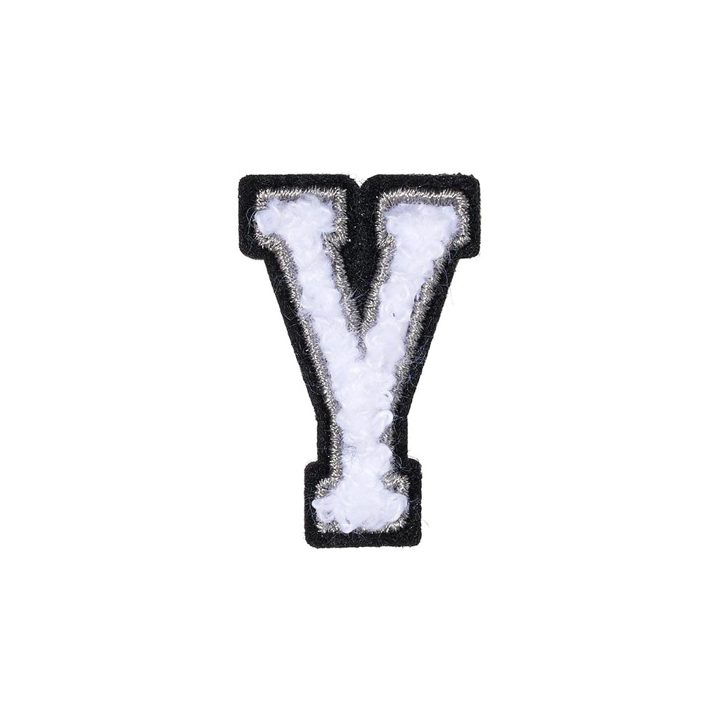 Women Letter Y Patch - Y Black/White | HEYDUDE