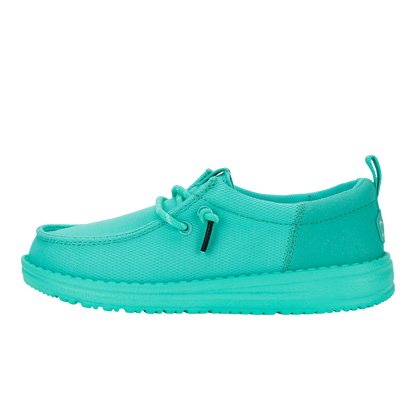 Kids Dude Perfect x Wally Youth Funk - Green/Teal | HEYDUDE