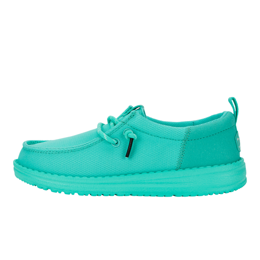 Kids Dude Perfect x Wally Youth Funk - Green/Teal | HEYDUDE