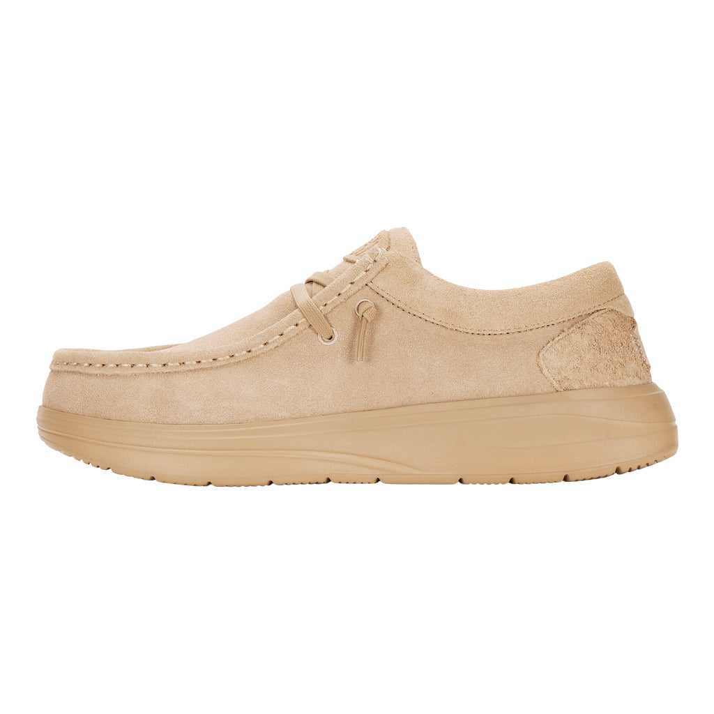Men Wally Comf Suede - Tan | HEYDUDE