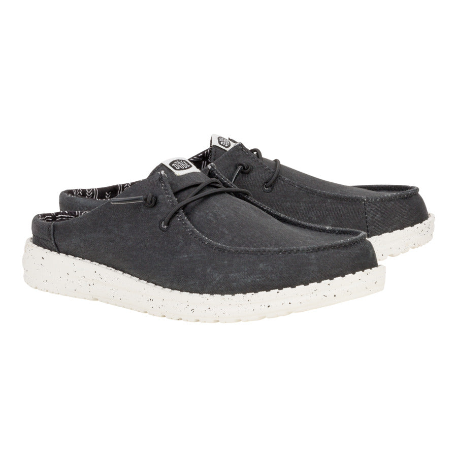 Women Wendy Slip Classic - Black | HEYDUDE