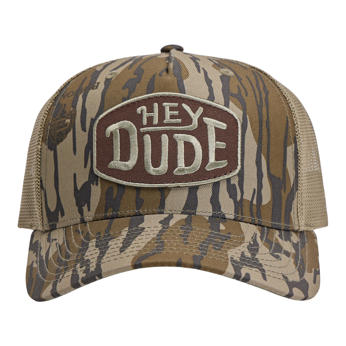 Women|Men Buckle Bottomland Camo Trucker - Camo | HEYDUDE