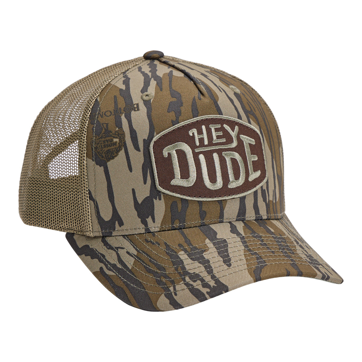 Women|Men Buckle Bottomland Camo Trucker - Camo | HEYDUDE