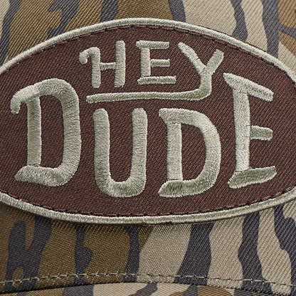 Women|Men Buckle Bottomland Camo Trucker - Camo | HEYDUDE