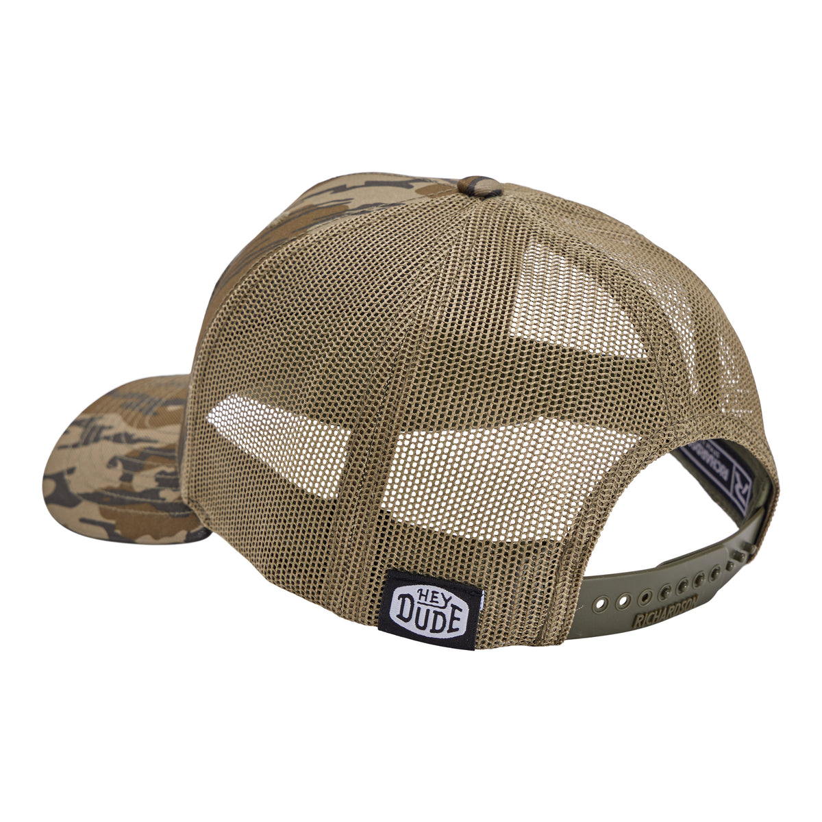 Women|Men Buckle Bottomland Camo Trucker - Camo | HEYDUDE