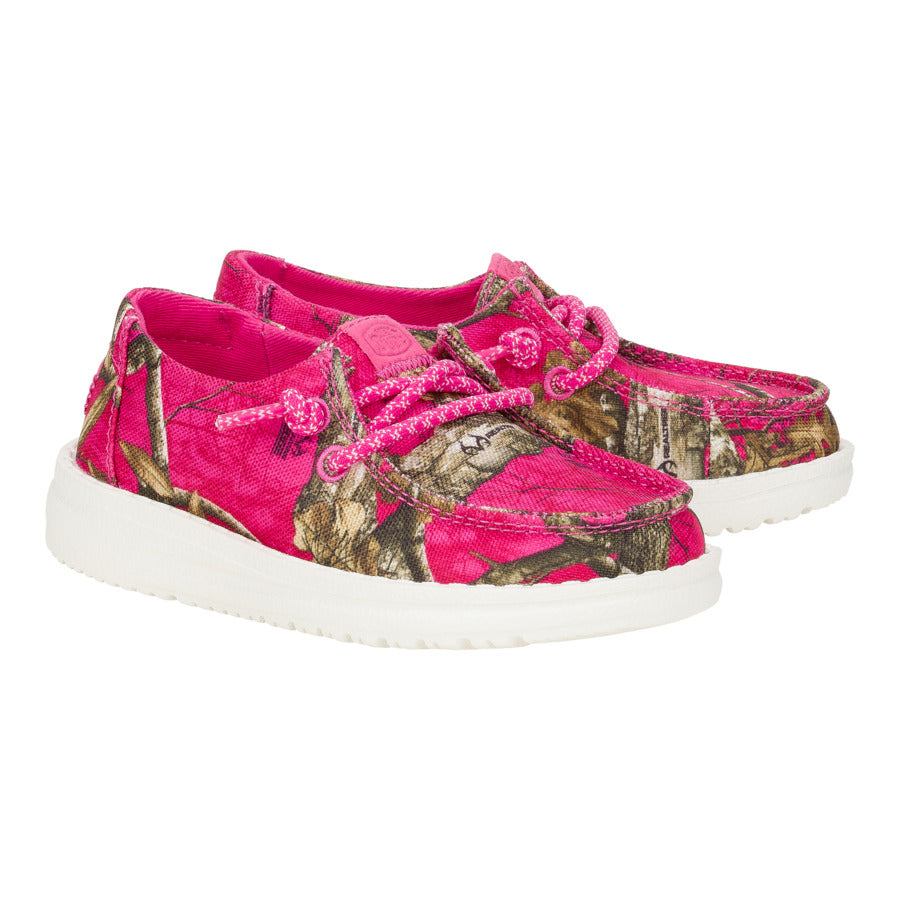 Kids Wendy Toddler Realtree Edge® Colors - Taffy Pink/Multi | HEYDUDE