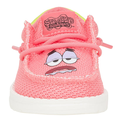 Kids Wally Funk Toddler SpongeBob Patrick - Pink/Green | HEYDUDE