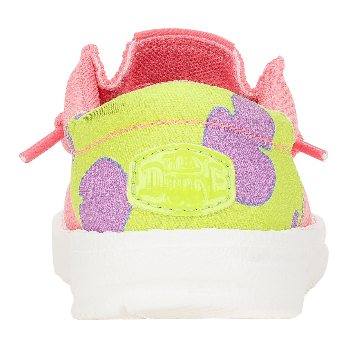 Kids Wally Funk Toddler SpongeBob Patrick - Pink/Green | HEYDUDE