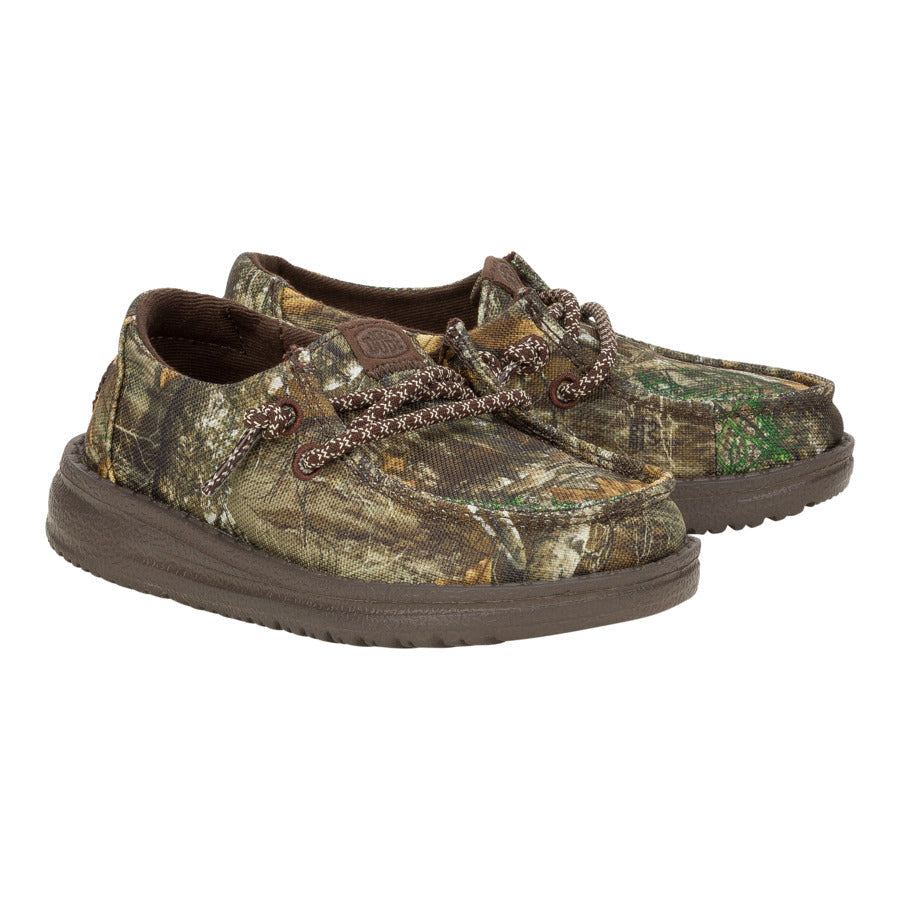 Kids Wendy Toddler Realtree Edge® Colors - Brown/Camo | HEYDUDE
