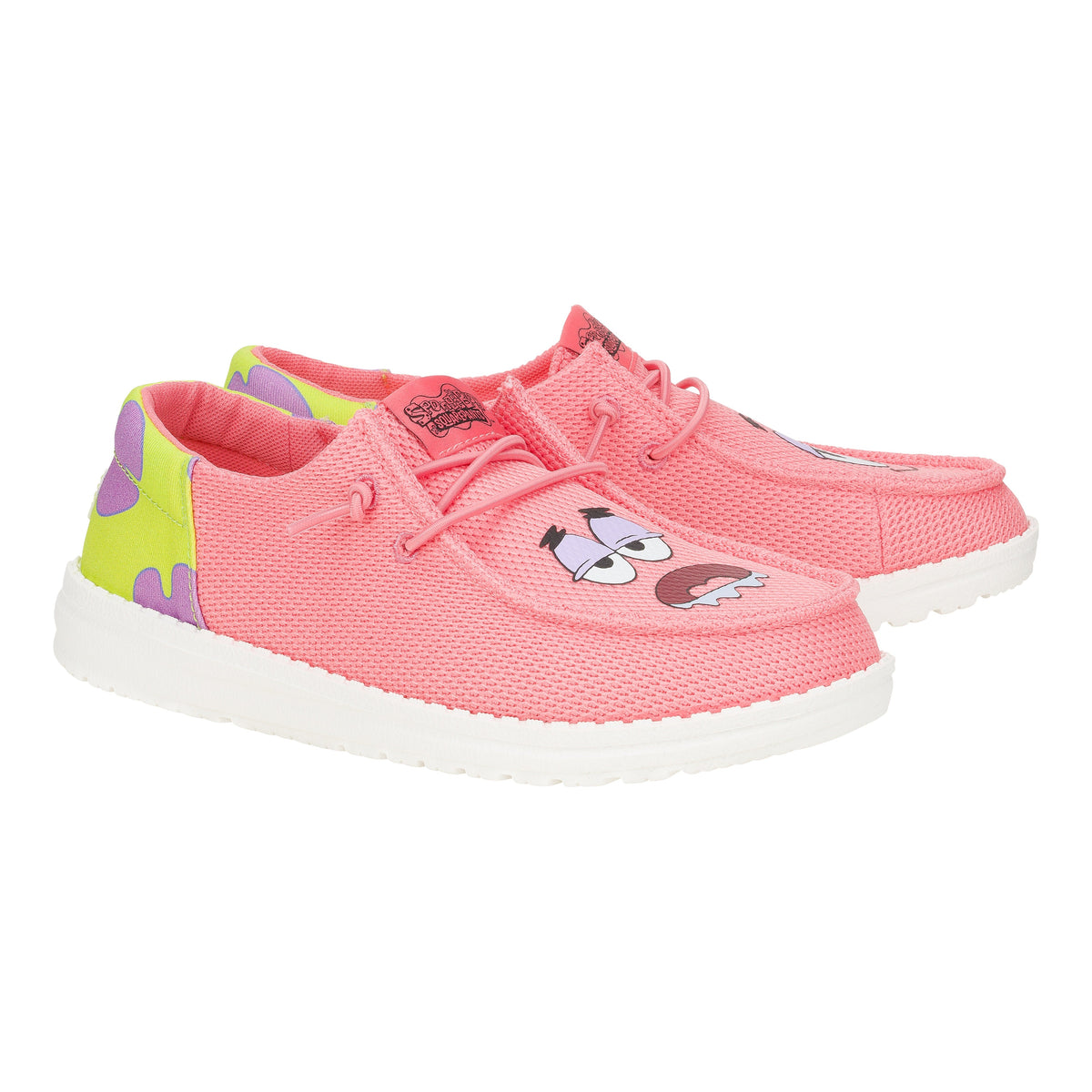Women Wendy Funk SpongeBob Patrick - Pink/Green | HEYDUDE
