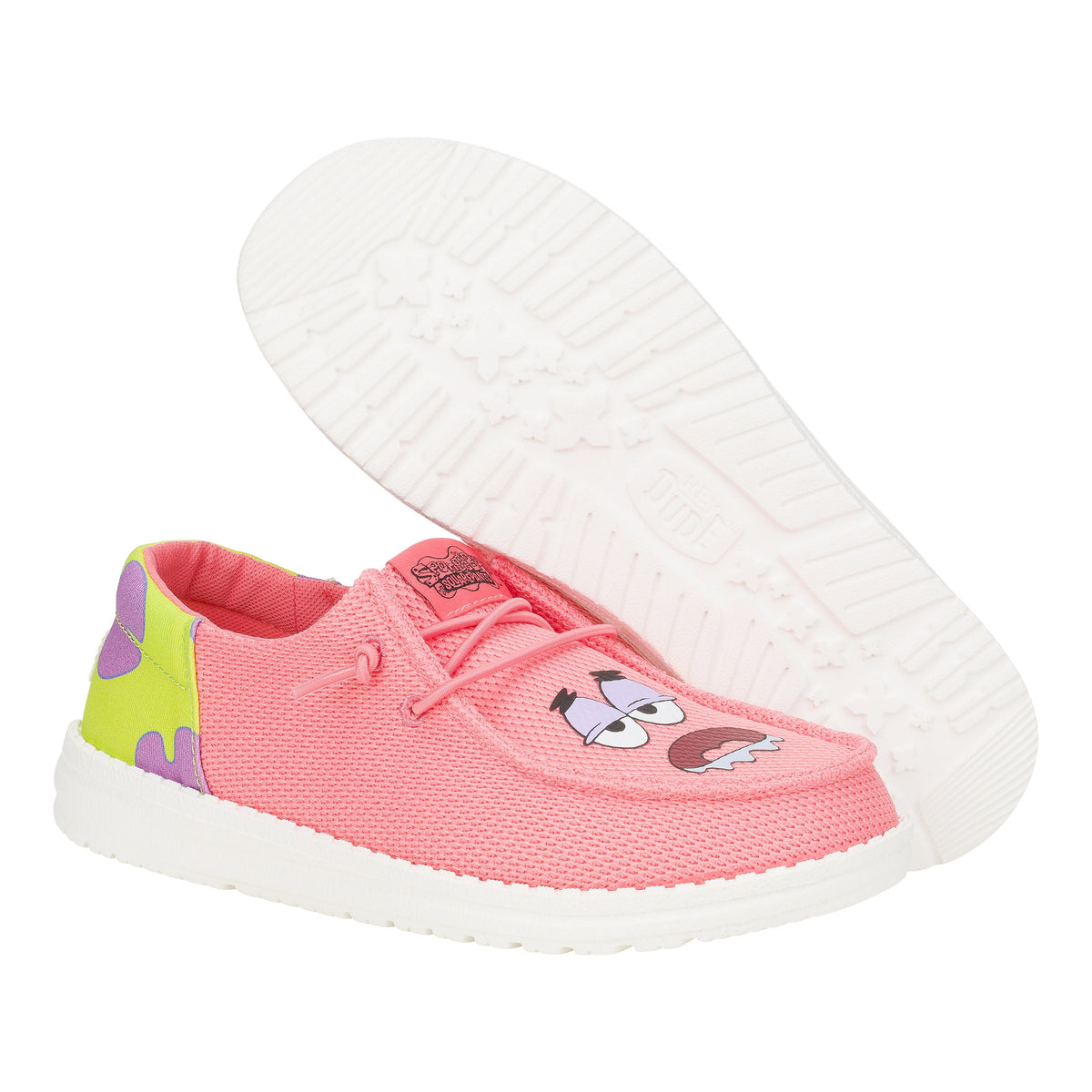 Women Wendy Funk SpongeBob Patrick - Pink/Green | HEYDUDE