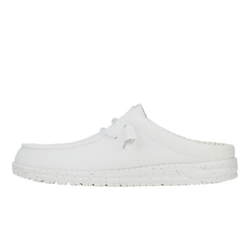 Men Wally Slip Stretch Sox - White | HEYDUDE
