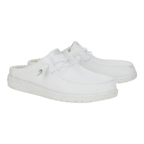 Men Wally Slip Stretch Sox - White | HEYDUDE