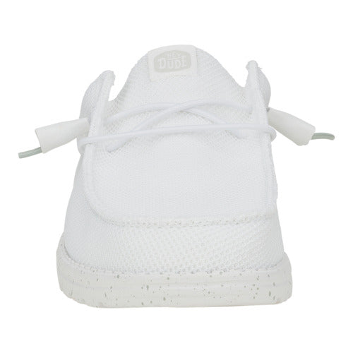 Men Wally Slip Stretch Sox - White | HEYDUDE