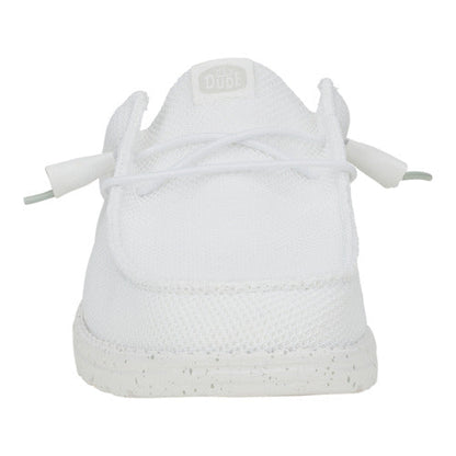 Men Wally Slip Stretch Sox - White | HEYDUDE