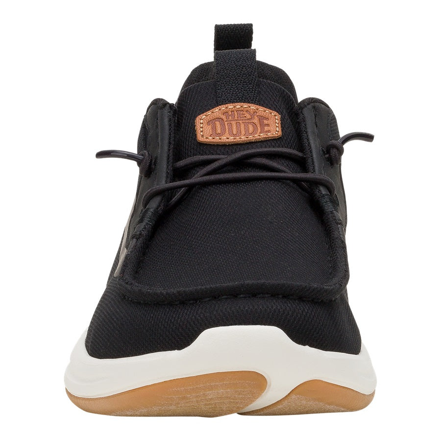 Men Wally Drift Mesh - Black/White | HEYDUDE